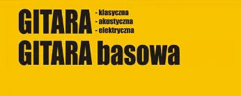 Gitara klasyczna, elektryczna i basowa